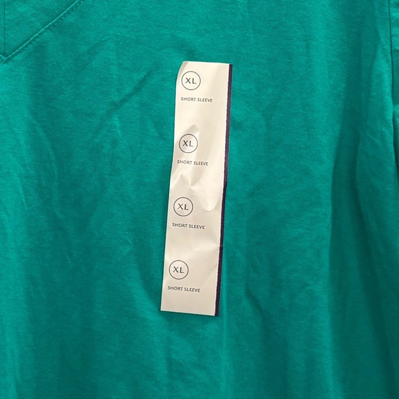 Universal Thread Turquoise V-Neck Tee - Picture 3 of 3